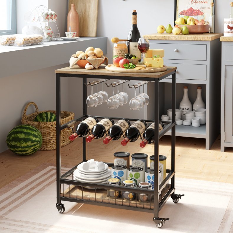 Lex Bar Cart by Willison Forge