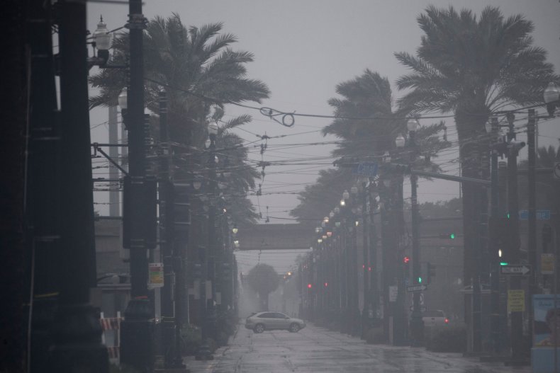 Ida Brings High Winds to New Orleans