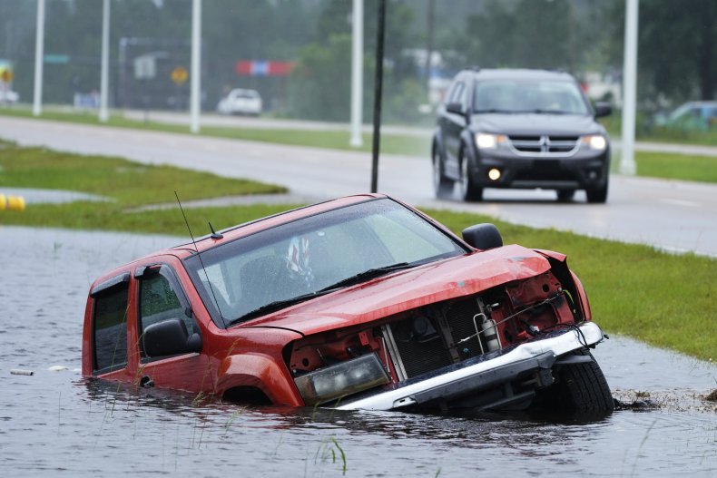 Hurricane Ida Causes Flooding in Mississippi