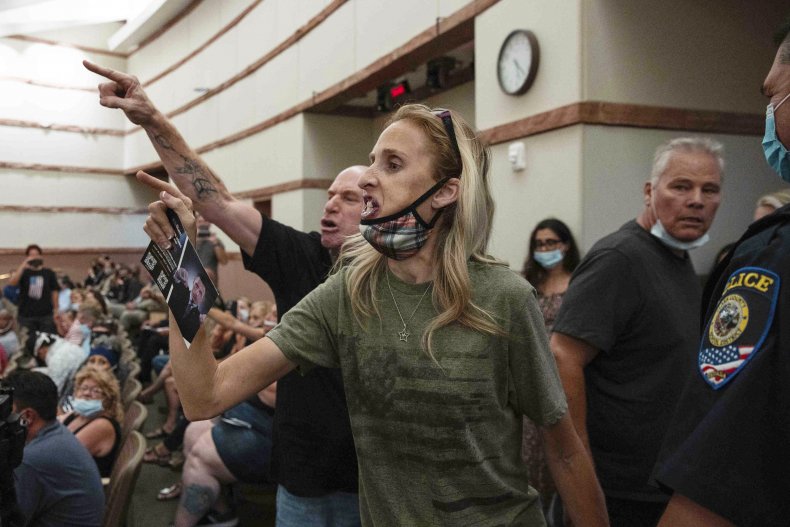 School Board Protests