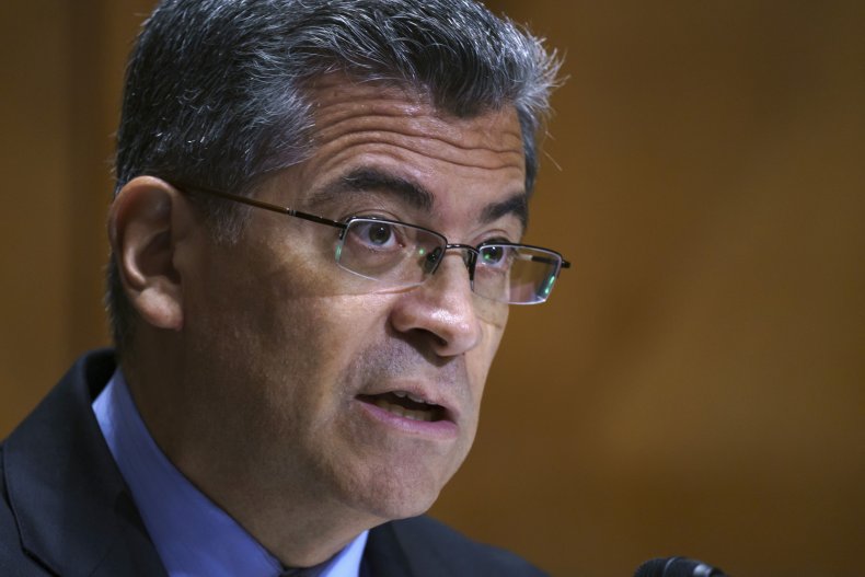 Health and Human Services Secretary Xavier Becerra