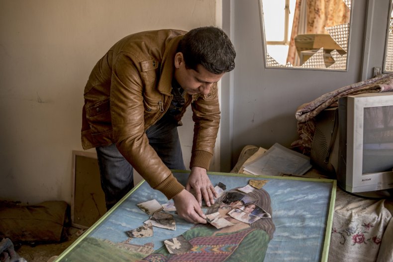 An Assyrian man who fled Islamic State