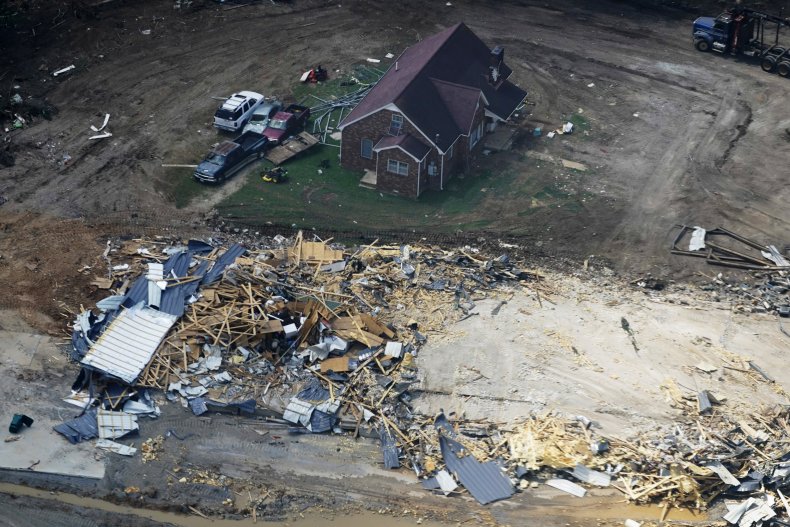 Damages From Flooding in Tennessee