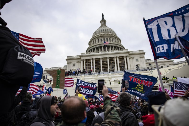 Trump Supporters Hold "Stop The Steal" Rally