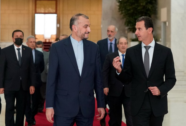 Iran, Amir-Abdollahian, Syria, Assad, trip