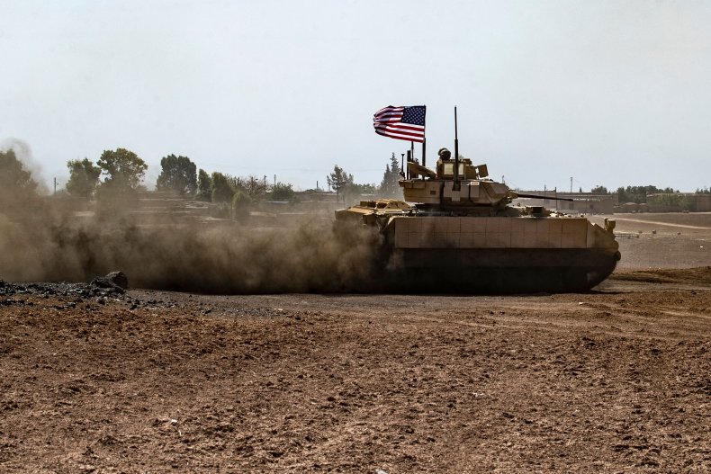 US, troops, northeastern, Syria