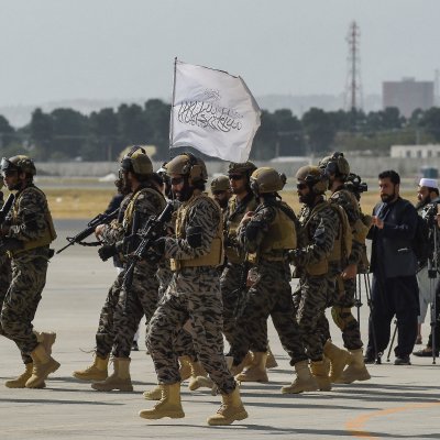 Elite Taliban units arrive at Kabuls airport Elite Taliban units arrive at Kabuls airport