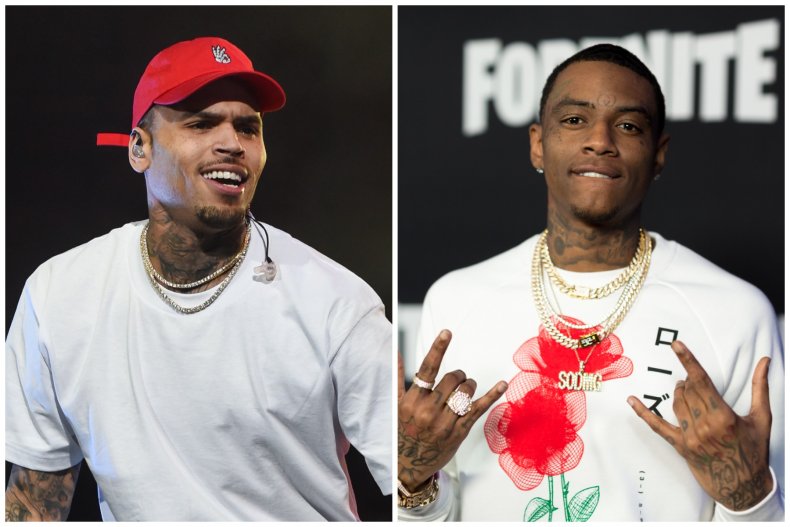 Chris Brown and Soulja Boy