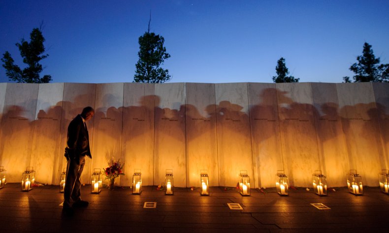 Flight 93 memorial in Pennsylvania. 