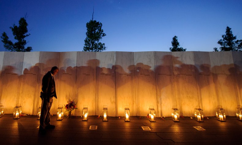 Flight 93 memorial in Pennsylvania.