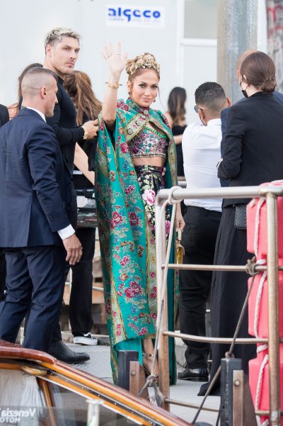 Jennifer Lopez au défilé Dolce Gabbana