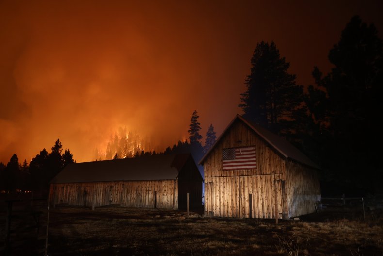Caldor Fire National Forest closures