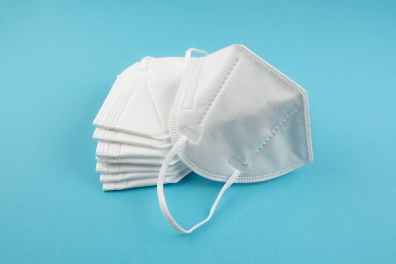 Stock photo of N95 masks