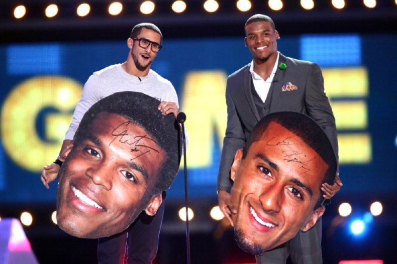 Cam Newton and Colin Kaepernick