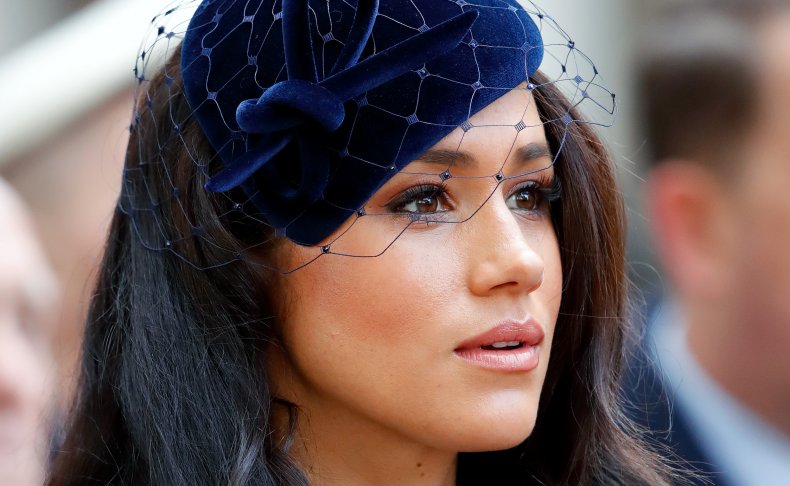 Meghan Markle at Remembrance Sunday