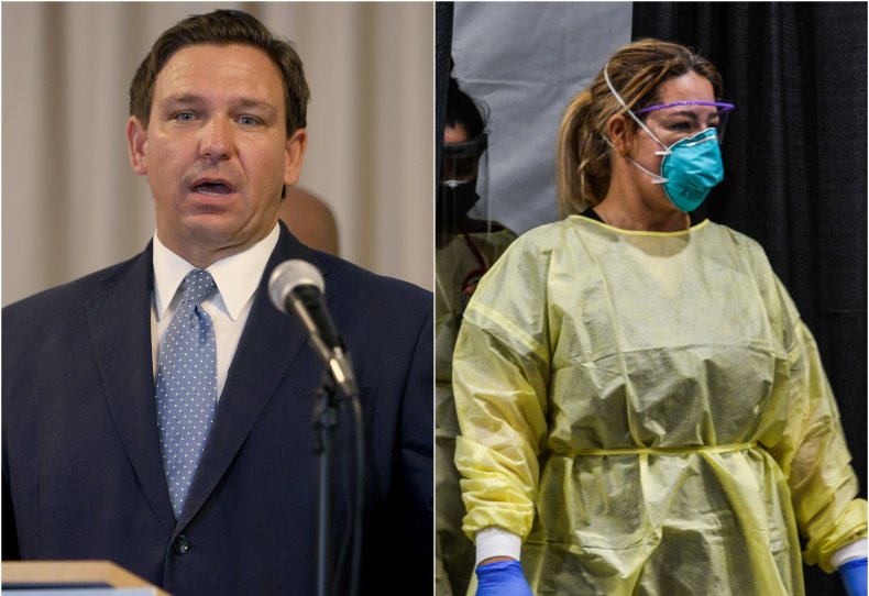 Health care workers in Florida