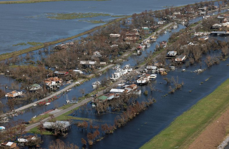 Louisiana after Hurricane Ida
