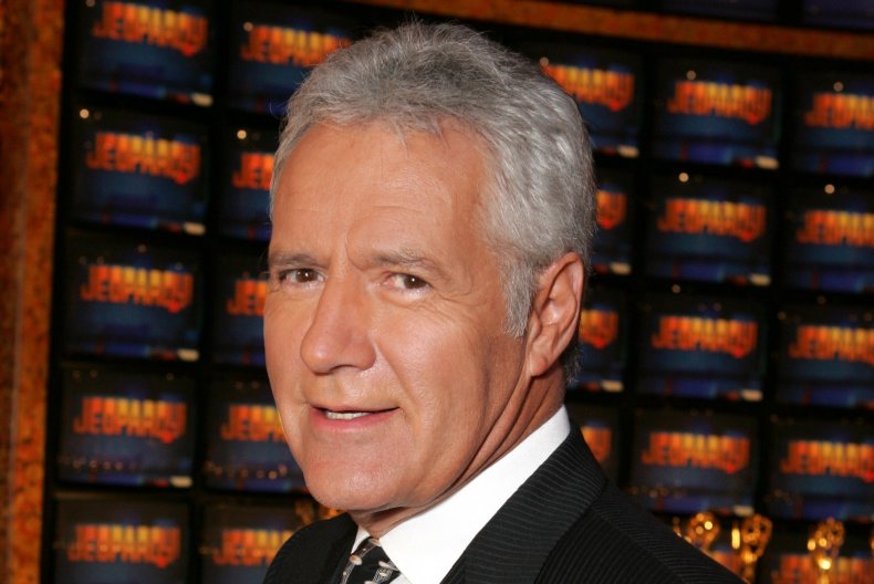 Late "Jeopardy!" host Alex Trebek