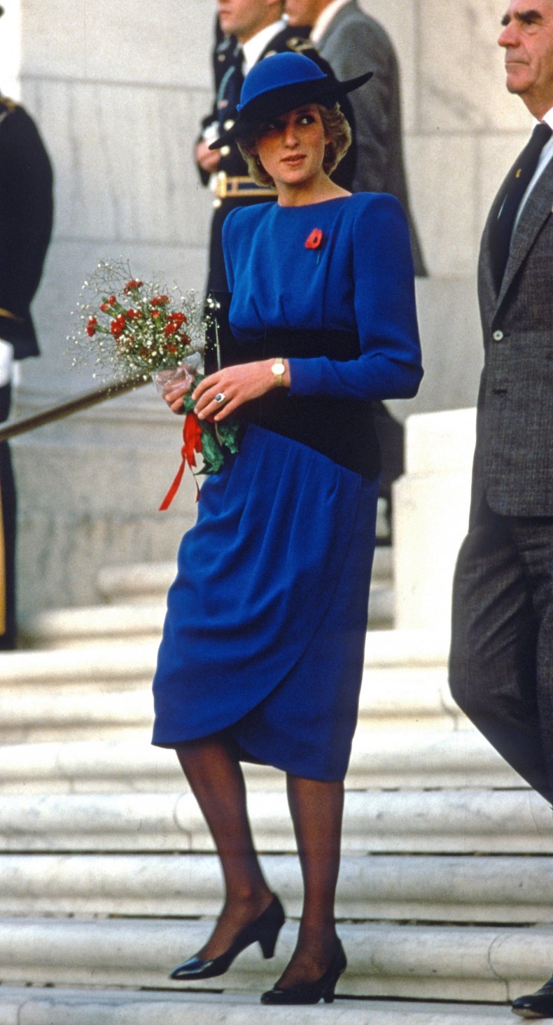 Princess Diana at Arlington Cemetery