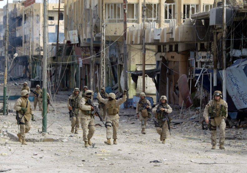 US, military, battle, Fallujah, Iraq