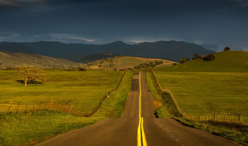 hillsides and pastures near Santa Ynez