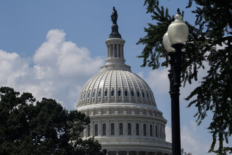The dome of the US Capitol is