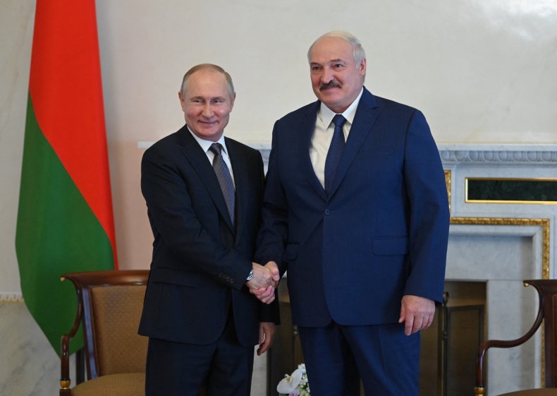 Lukashenko and Putin