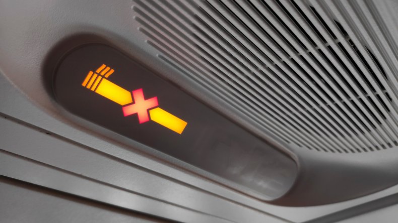 Woman Smokes Cigarette on Spirit Airlines Flight