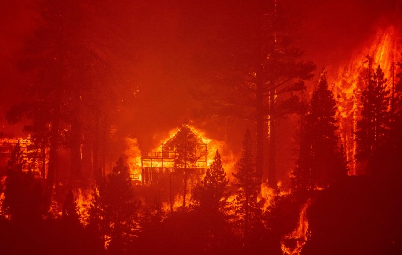 Caldor fire