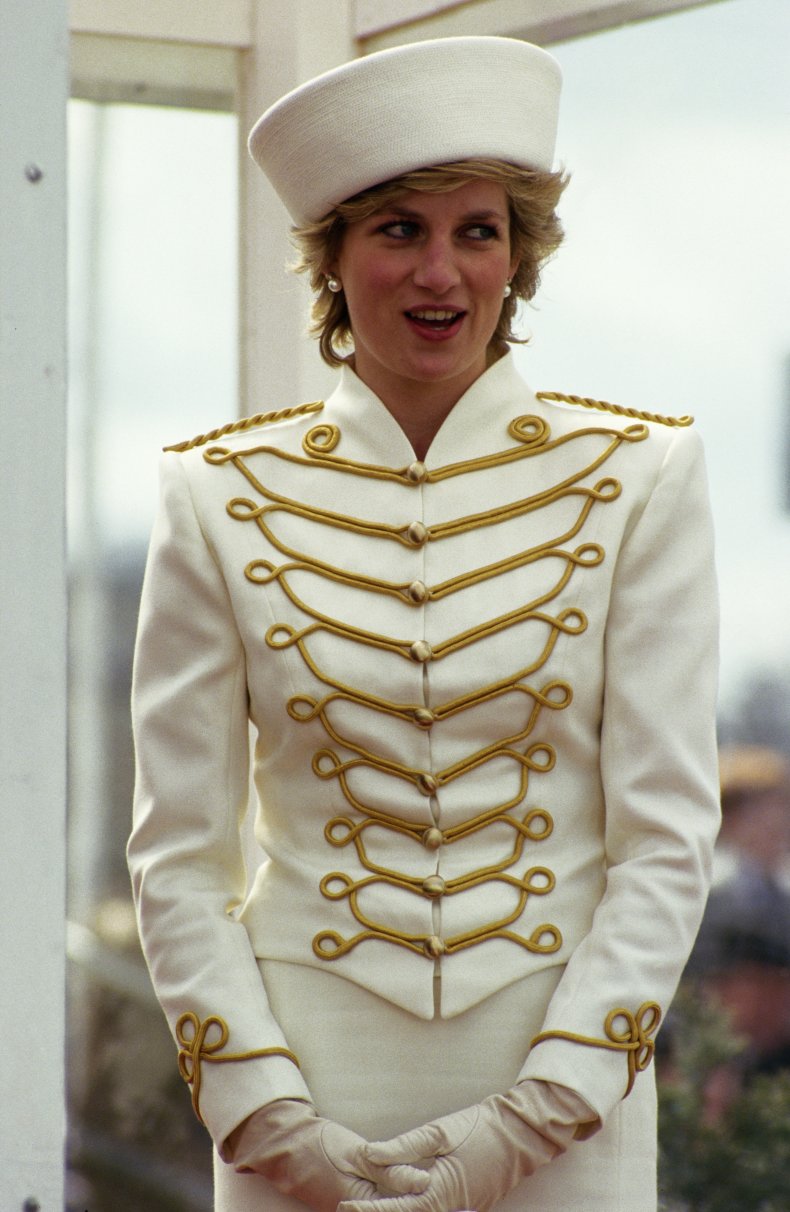 Princess Diana's Military Style