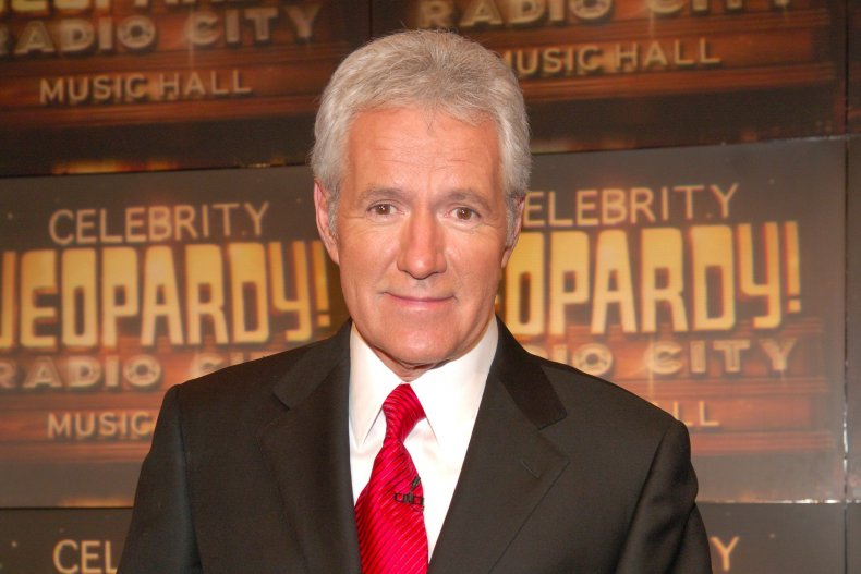 Late "Jeopardy!" host Alex Trebek