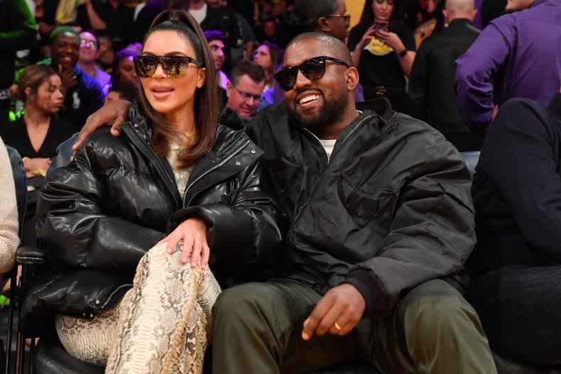 Kim Kardashian and Kanye West