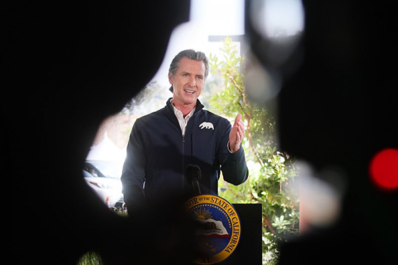 Gavin Newsom Recall Election Governor Poll Landslide