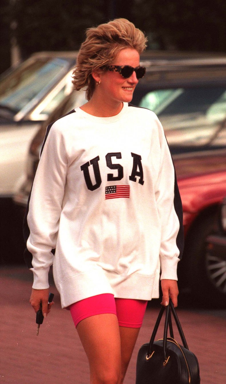 Princess Diana at the Harbour Club