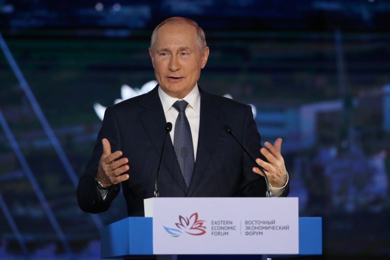 Russian President Vladimir Putin
