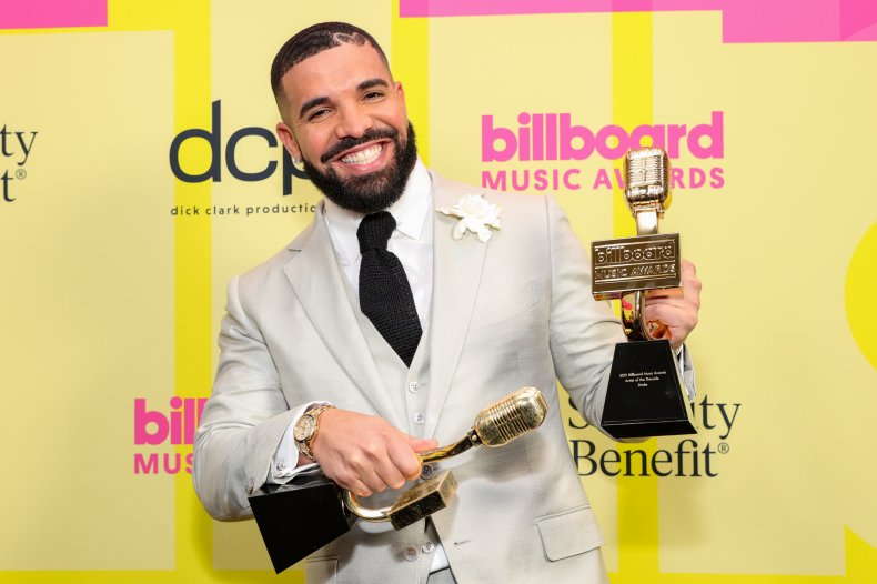 Drake at the Billboard Music Awards