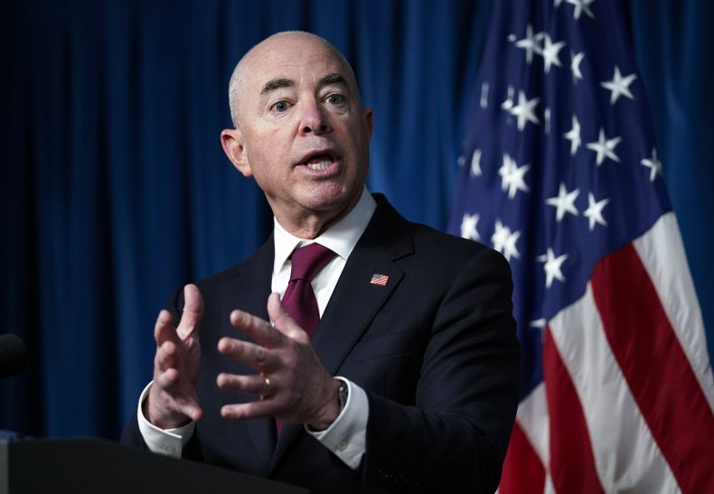 DHS Secretary Alejandro Mayorkas
