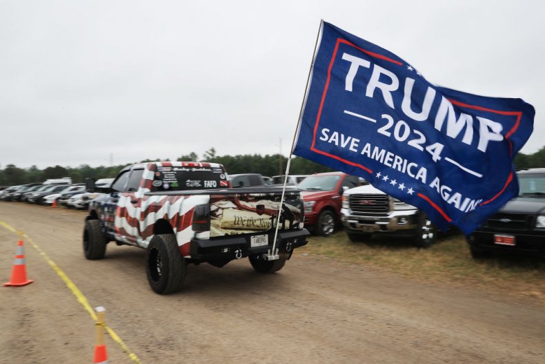 Trump 2024 banner