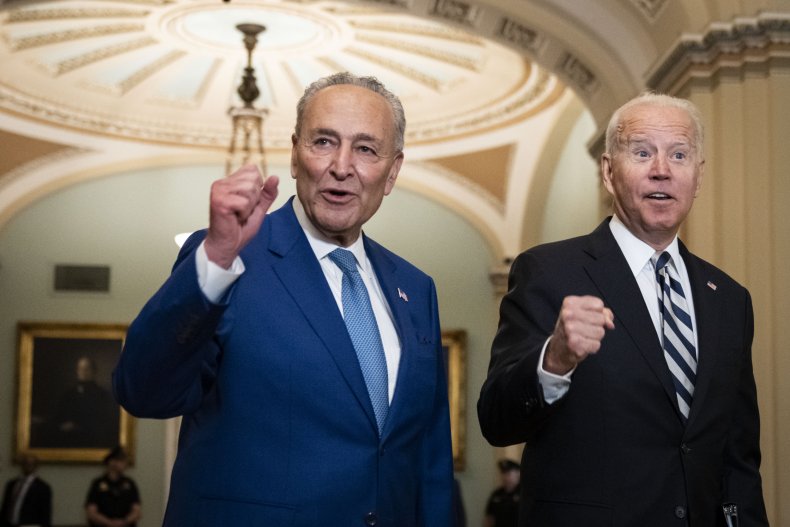President Biden Attends Lunch With Senate Democrats