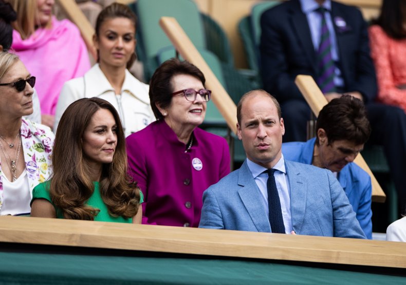 Prince William, Kate Middleton at Wimbledon