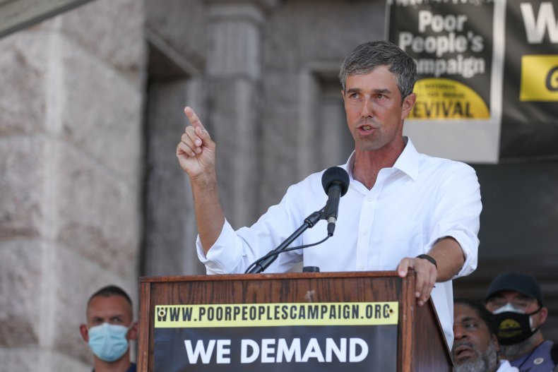Ex-representative for Texas, Beto O'Rourke