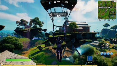 Corny Complex Abducted by Mothership As 'Fortnite' Season 7 Draws to a Close