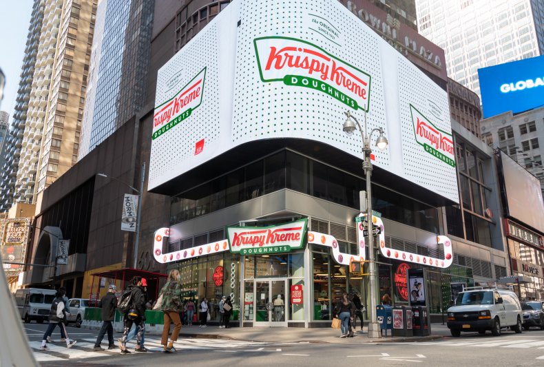 Krispy Kreme Times Square
