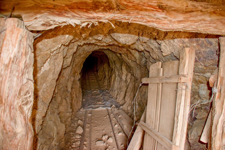 File photo of an abandoned mine