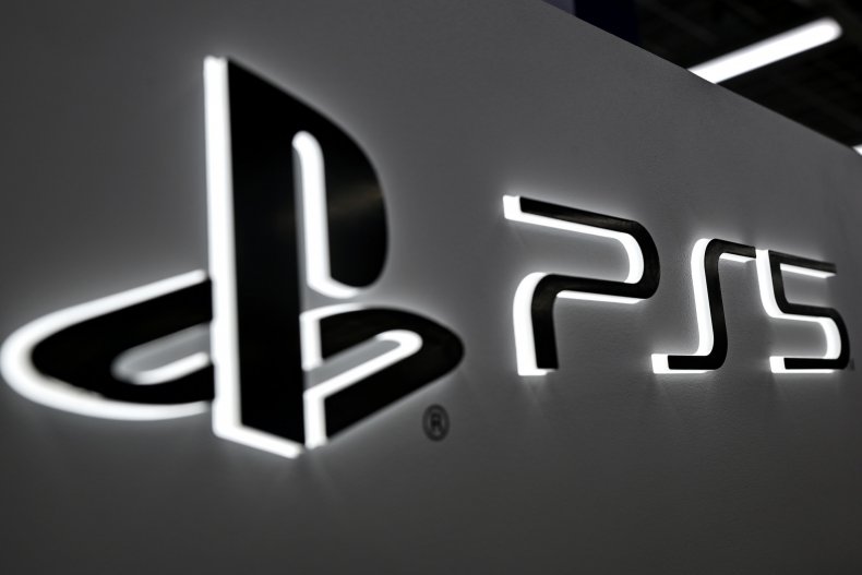 PS5 Logo in Tokyo Electronics Store
