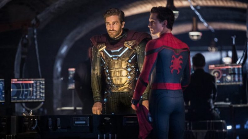 Jake Gyllenhaal, Tom Holland in Spider-Man