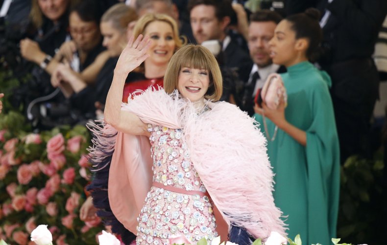 Anna Wintour attends the 2019 Met Gala