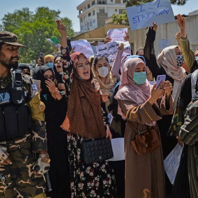 Afghan women protest against Pakistan Afghan women protest against Pakistan