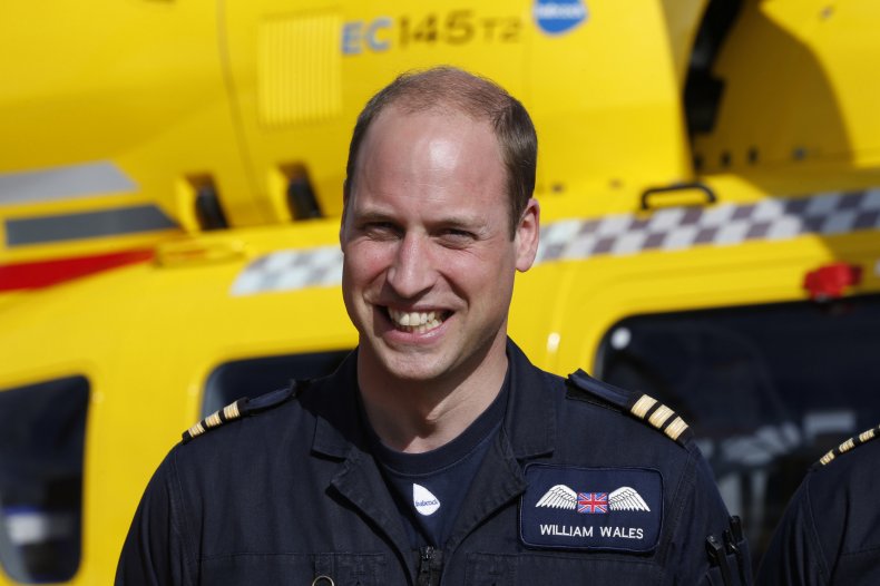 Prince Willam's Air Ambulance Career