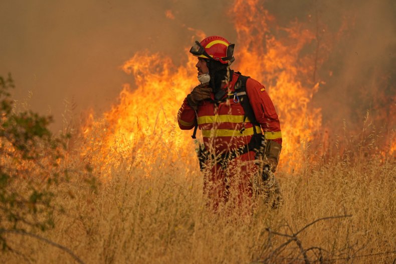 Spain Wildfires